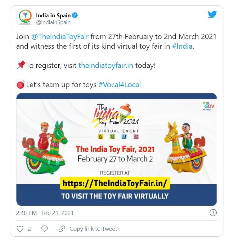 The India Toy Fair Registration 2021 