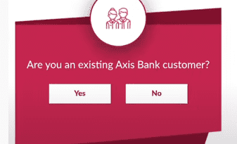 Apply Credit Card through Axis Bank website