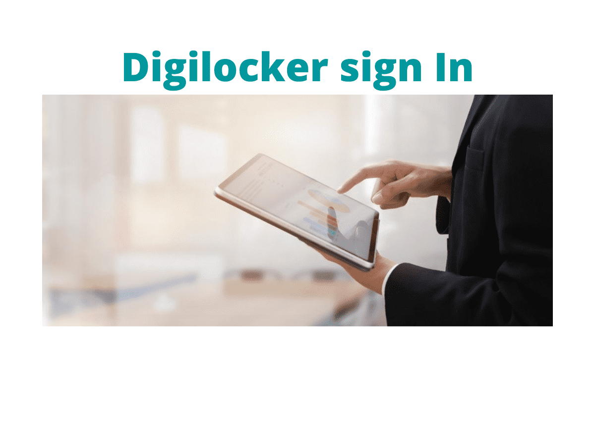Digilocker sign In