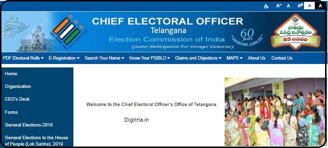  CEO Telangana Voter ID