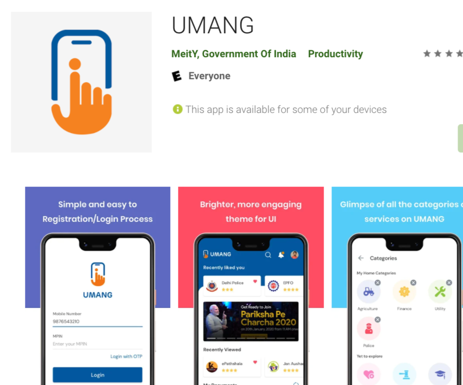 download umang app check apy statement 2022