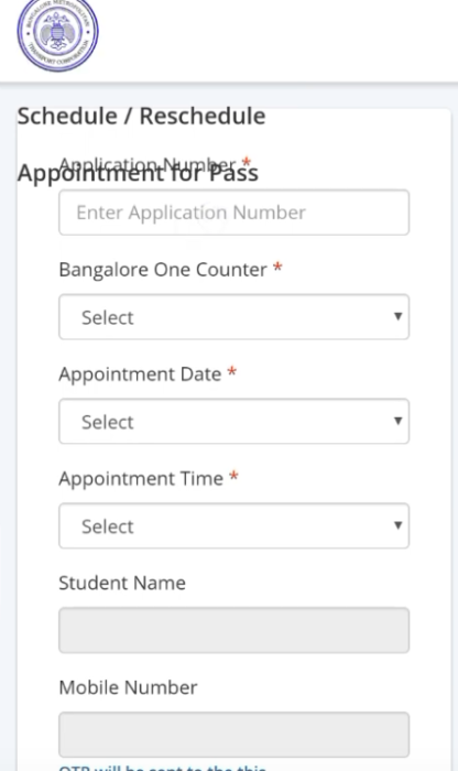 online mybmtc appointment booking
